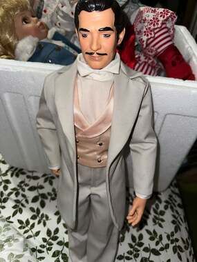 1989 World Doll Rhett Butler Gone with the Wind 21-inch Vinyl Clark Gable Doll